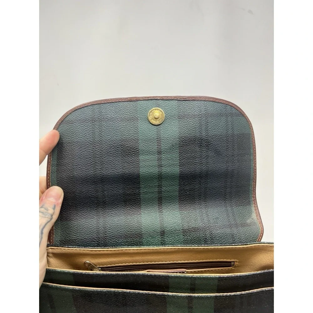 Vintage‎ POLO Ralph Lauren Plaid Shoulder Bag